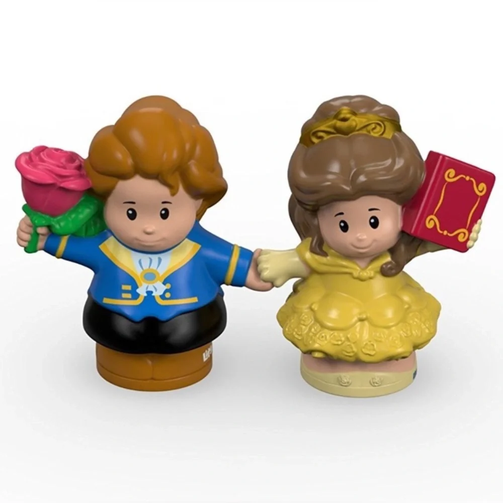 Little People Princess Belle and Prince Rare Disney Fisher Price Vintage Toys - Picture 12 of 14